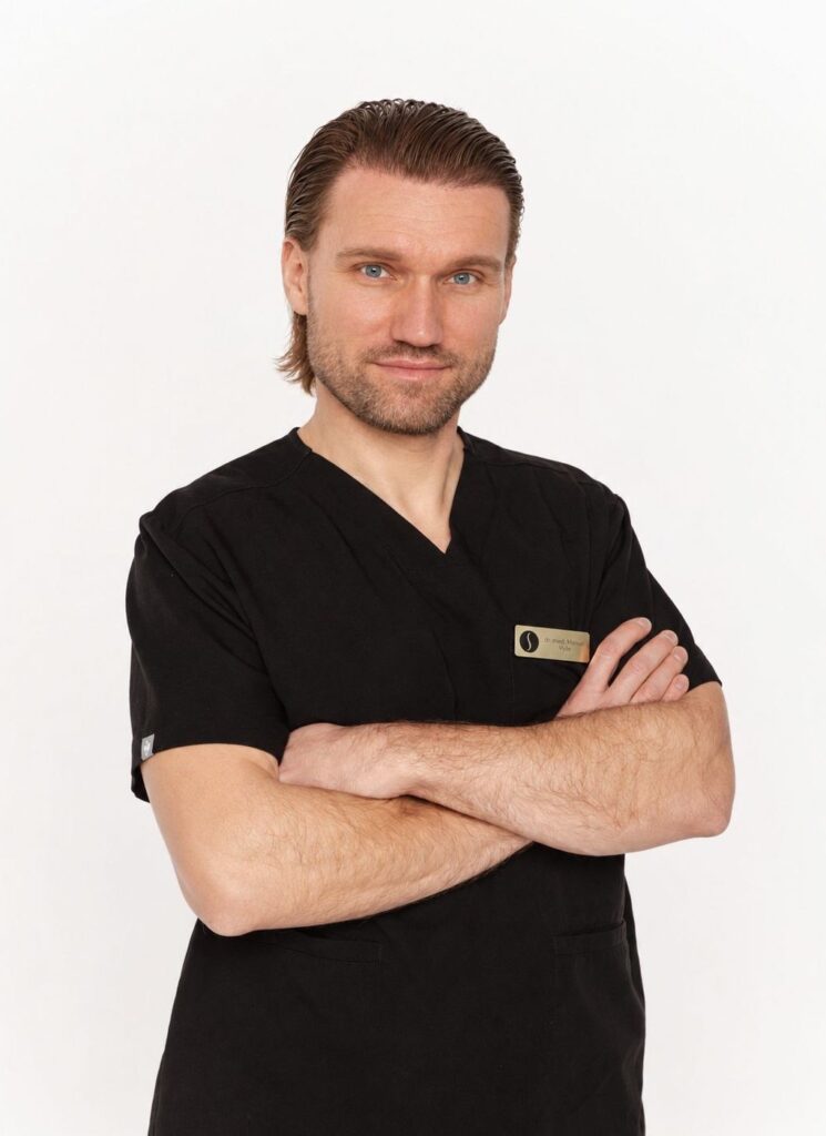 Dr n. med. Marcin Nylec, chirurg ginekolog
